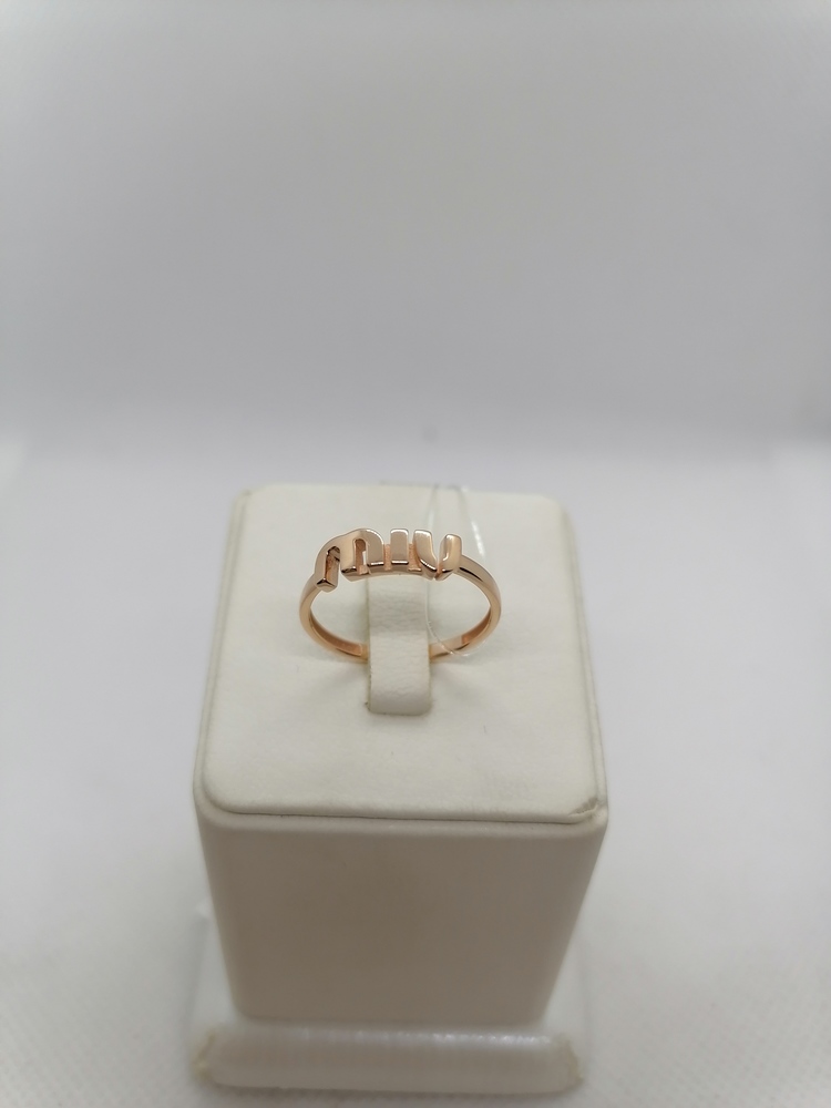 КОЛЬЦО БЕЗ КАМНЯ (Au 585)