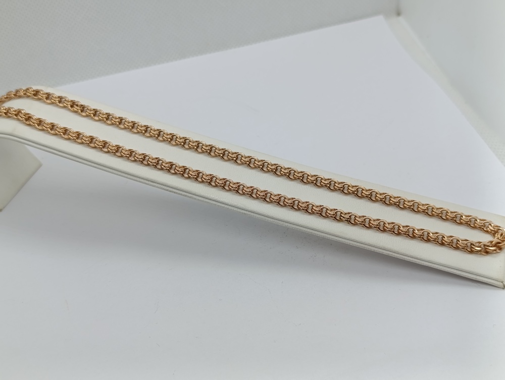 ЦПБС585 ЦЕПЬ ПУСТОТЕЛАЯ Бисмарк (Au 585)