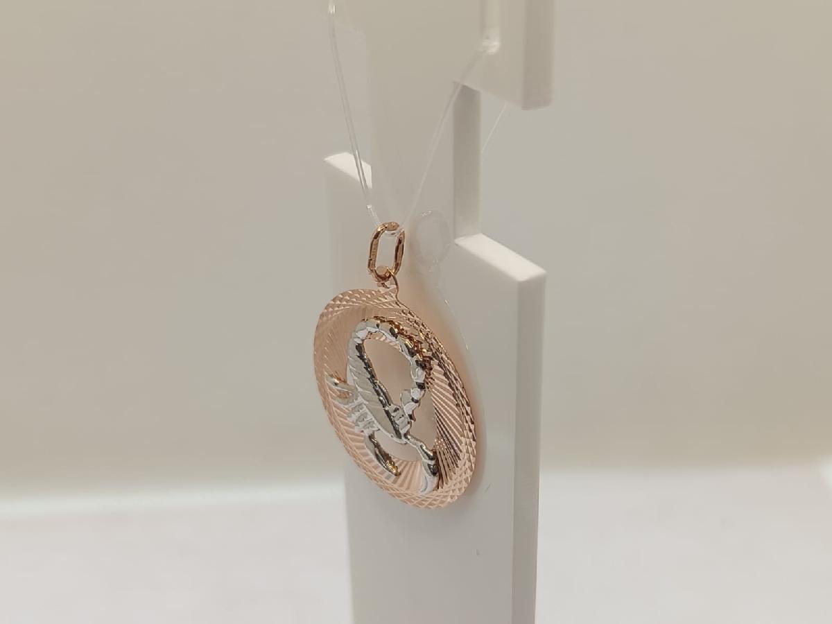 ПОДВЕСКА ЗНАК ЗОДИАКА СКОРПИОН (Au 585)