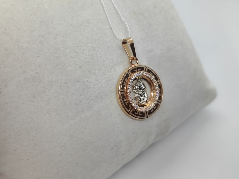 ПОДВЕСКА ЗНАК ЗОДИАКА ЛЕВ (Au 585)