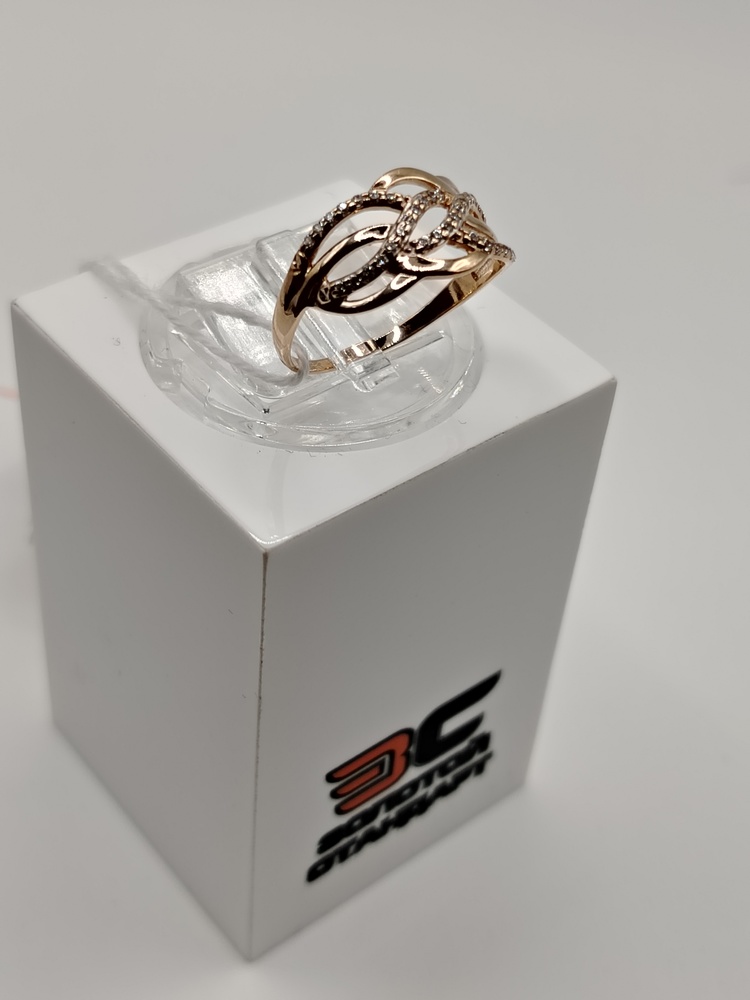 КОЛКМИ585 КОЛЬЦО С КАМНЯМИ (Au 585)