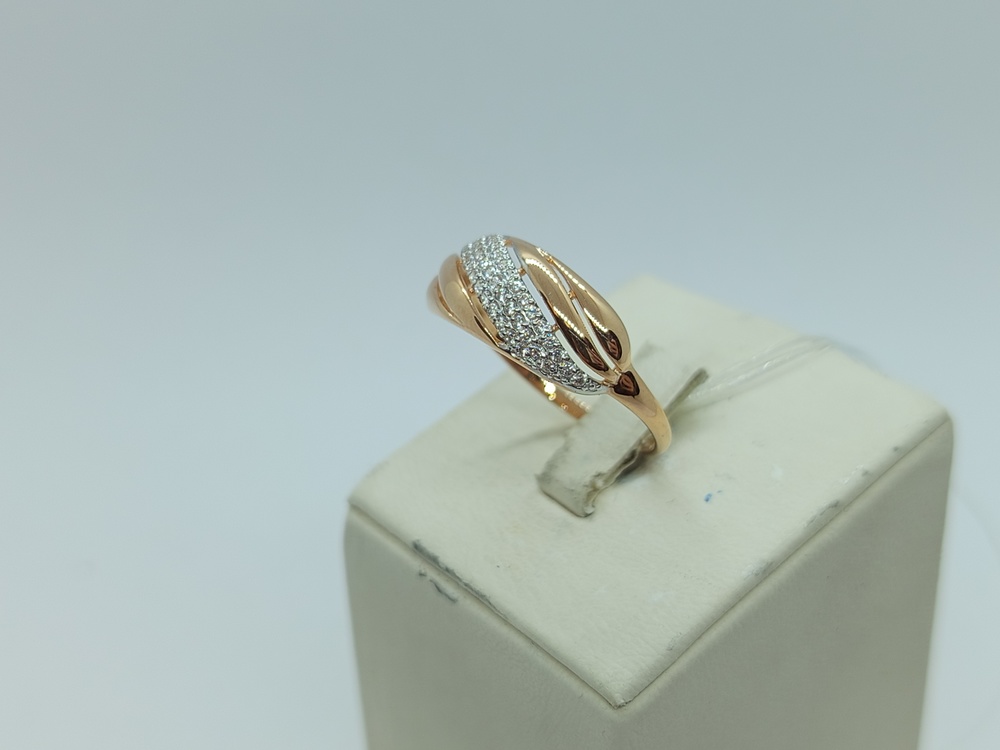 51-110-00233-1 КОЛЬЦО С КАМНЯМИ (Au 585)