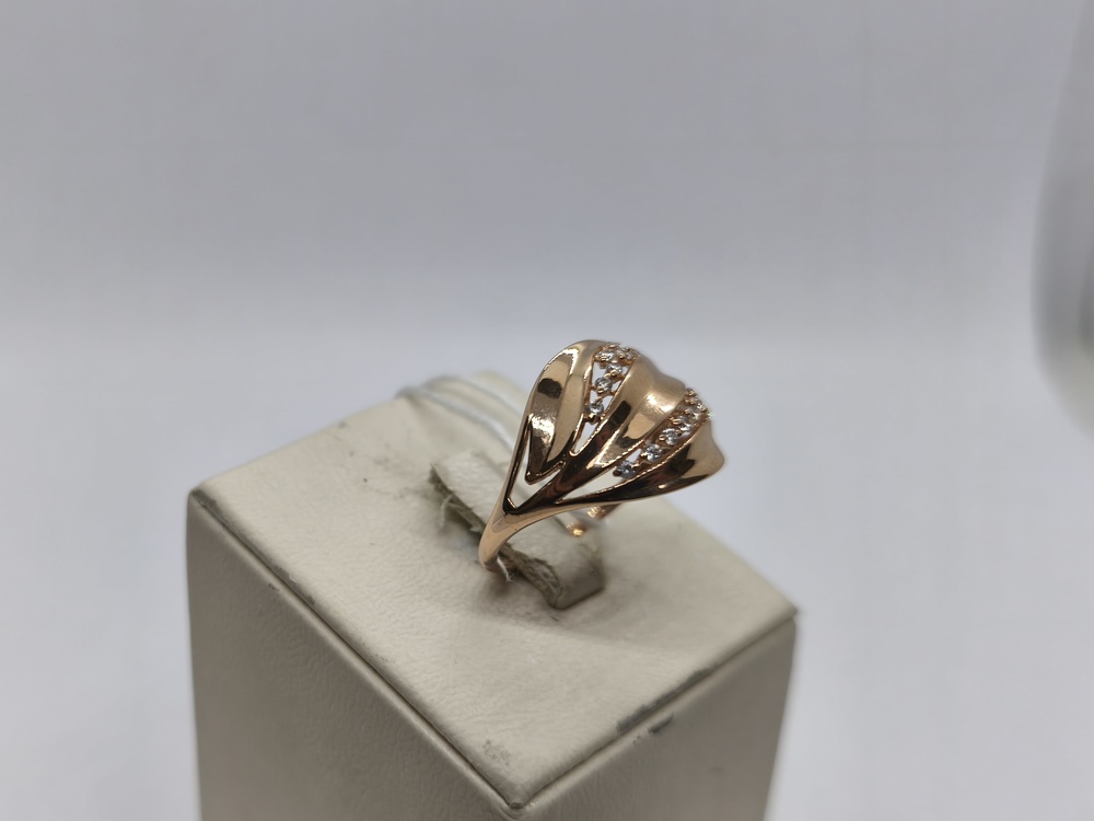 КОЛКМИ585 КОЛЬЦО С КАМНЯМИ (Au 585)