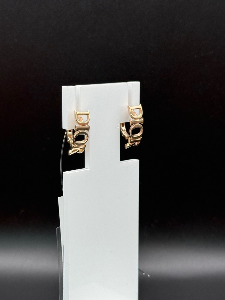 СЕРЬГИ БЕЗ КАМНЯ (Au 585)