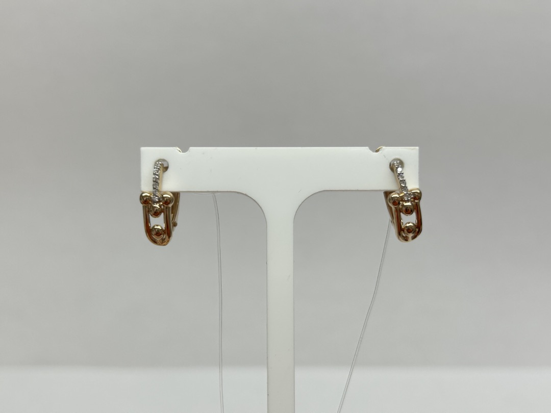 СЕРЬГИ С КАМНЯМИ (Au 585)