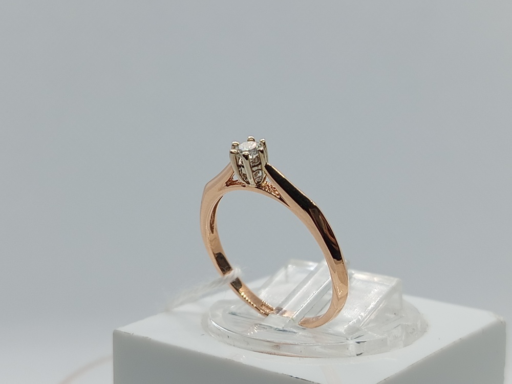 КОЛЬЦО БРИЛЛИАНТ Au 585