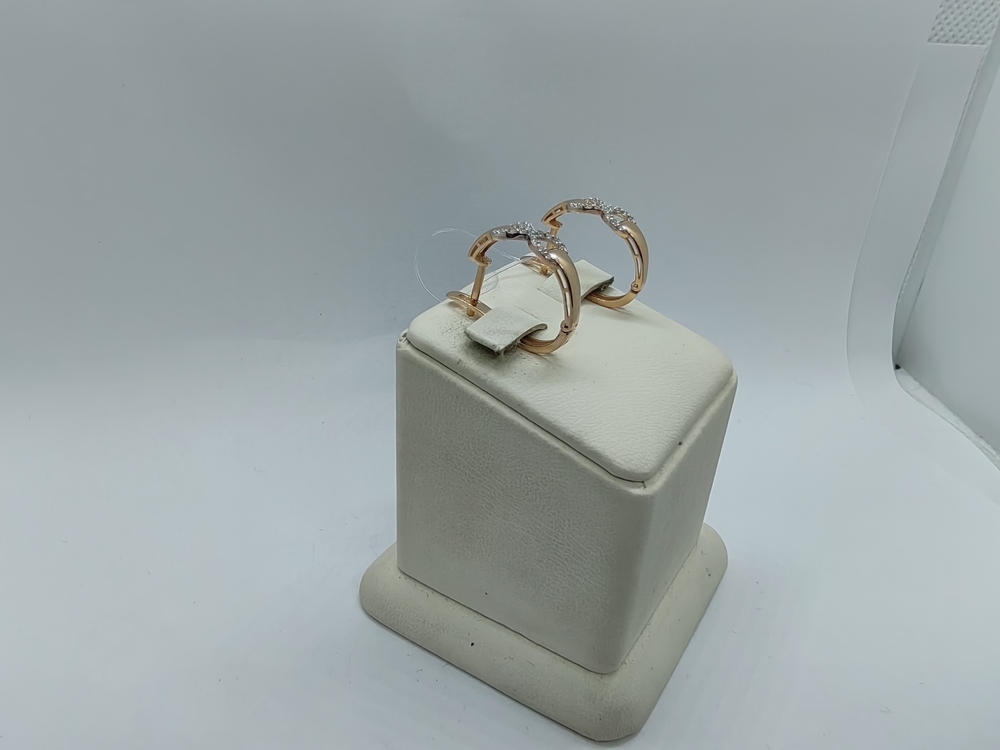 СЕРЬГИ С КАМНЯМИ (Au 585)