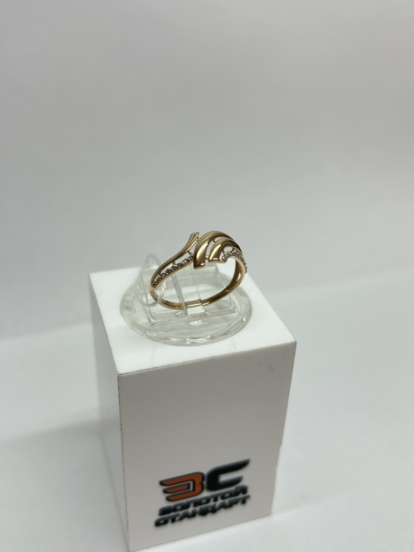 КОЛКМИ585 КОЛЬЦО С КАМНЯМИ (Au 585)