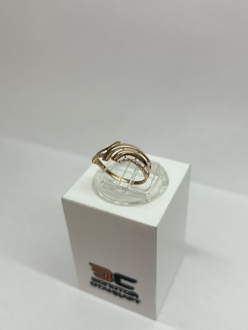 КОЛКМИ585 КОЛЬЦО С КАМНЯМИ (Au 585)