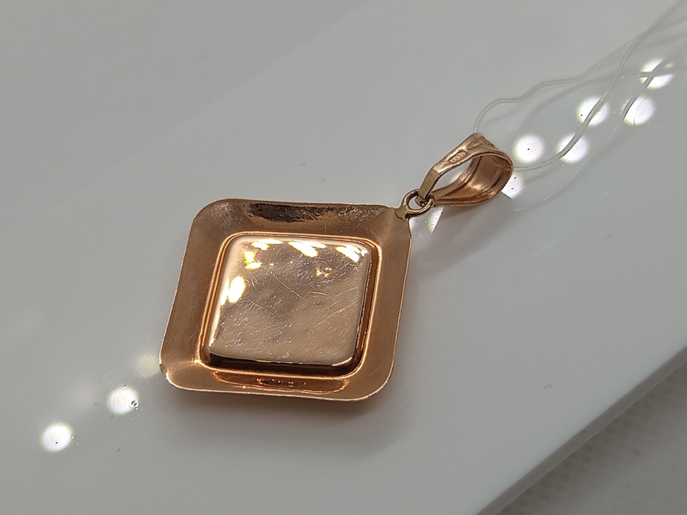 883 ПОДВЕСКА БЕЗ КАМНЯ (Au 585)