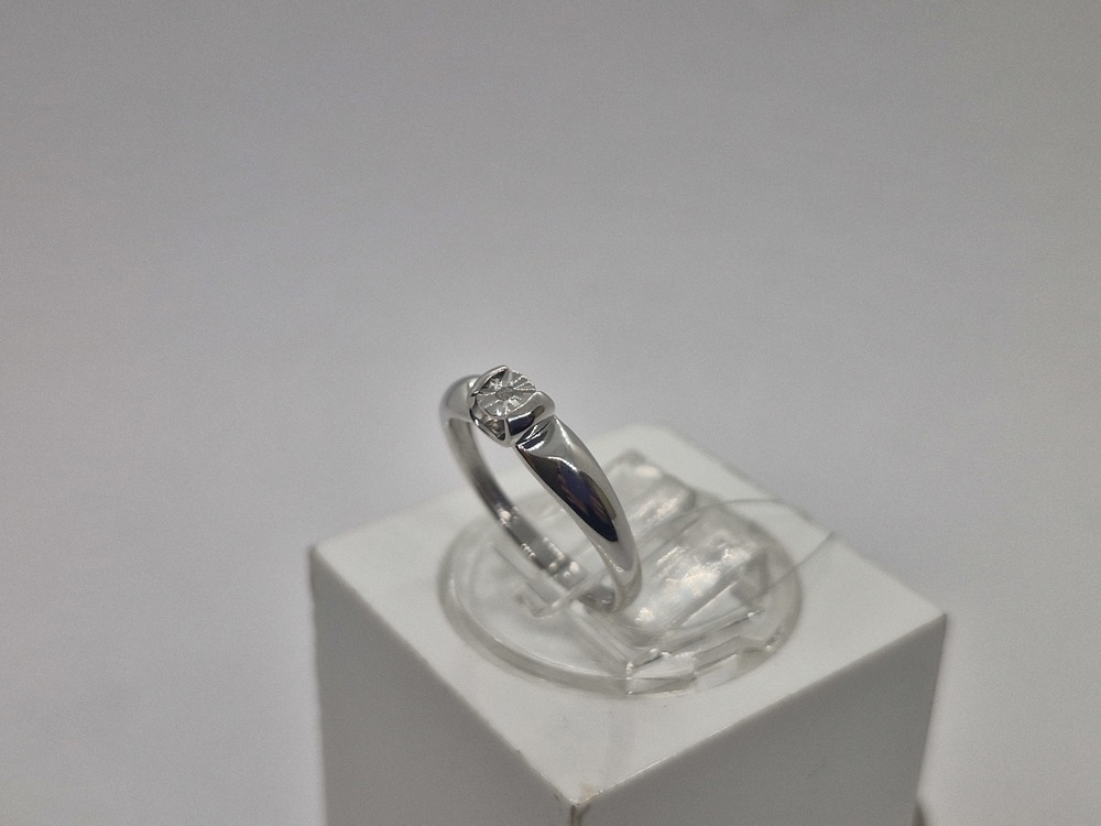 КОЛЬЦО БРИЛЛИАНТ (Ag 925)