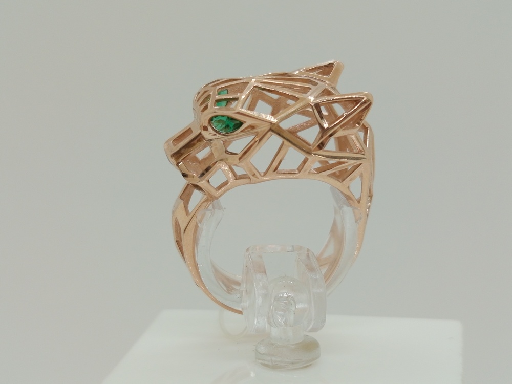 019409 КОЛЬЦО С КАМНЯМИ (Au 585)