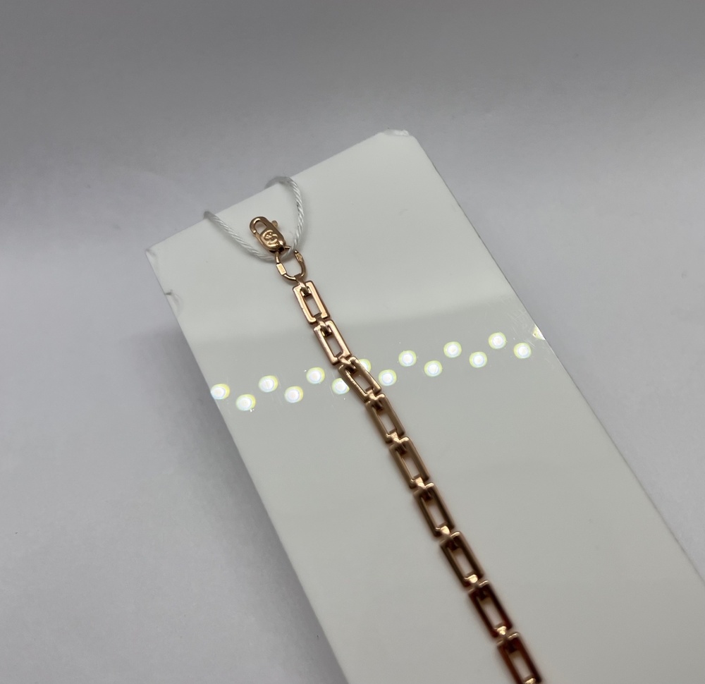 БРАСЛЕТ ПОЛНОВЕСНЫЙ Штамповка Au 585