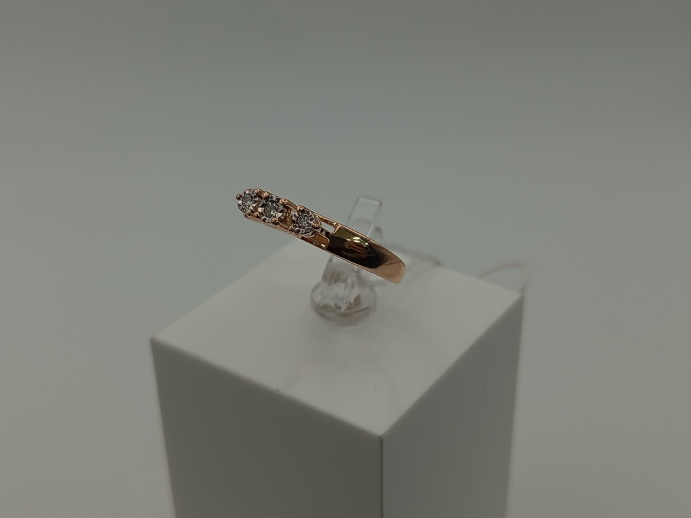 КОЛЬЦО БРИЛЛИАНТ Au 585