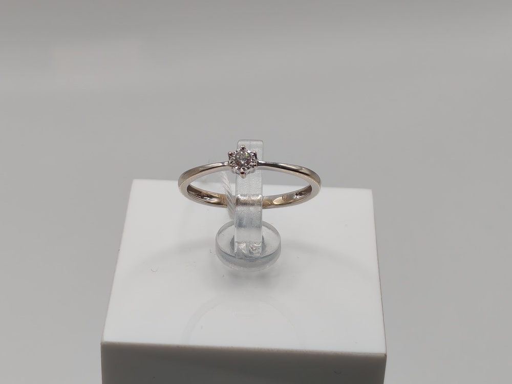 КОЛЬЦО БРИЛЛИАНТ Au 585