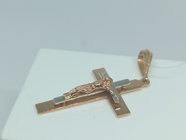 ПОДВЕСКА КРЕСТ (Au 585)