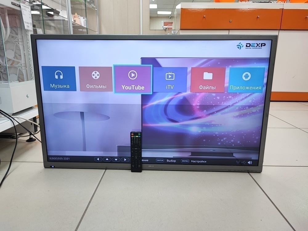 LED Телевизор Dexp F40E8000Q