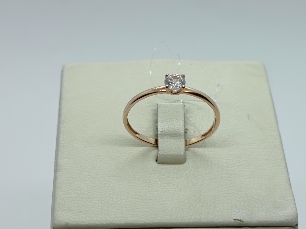 КОЛЬЦО С КАМНЕМ (Au 585)