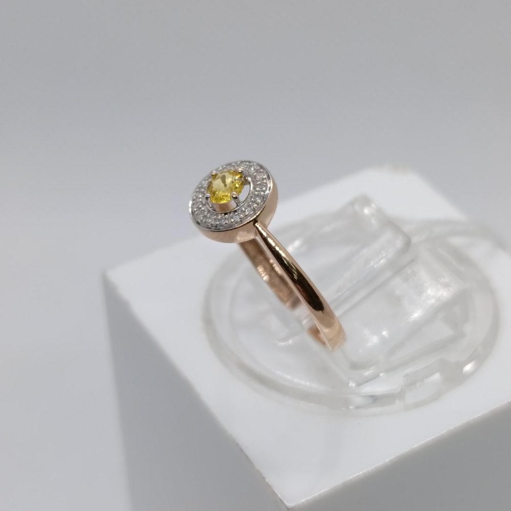 КОЛЬЦО БРИЛЛИАНТ Au 585