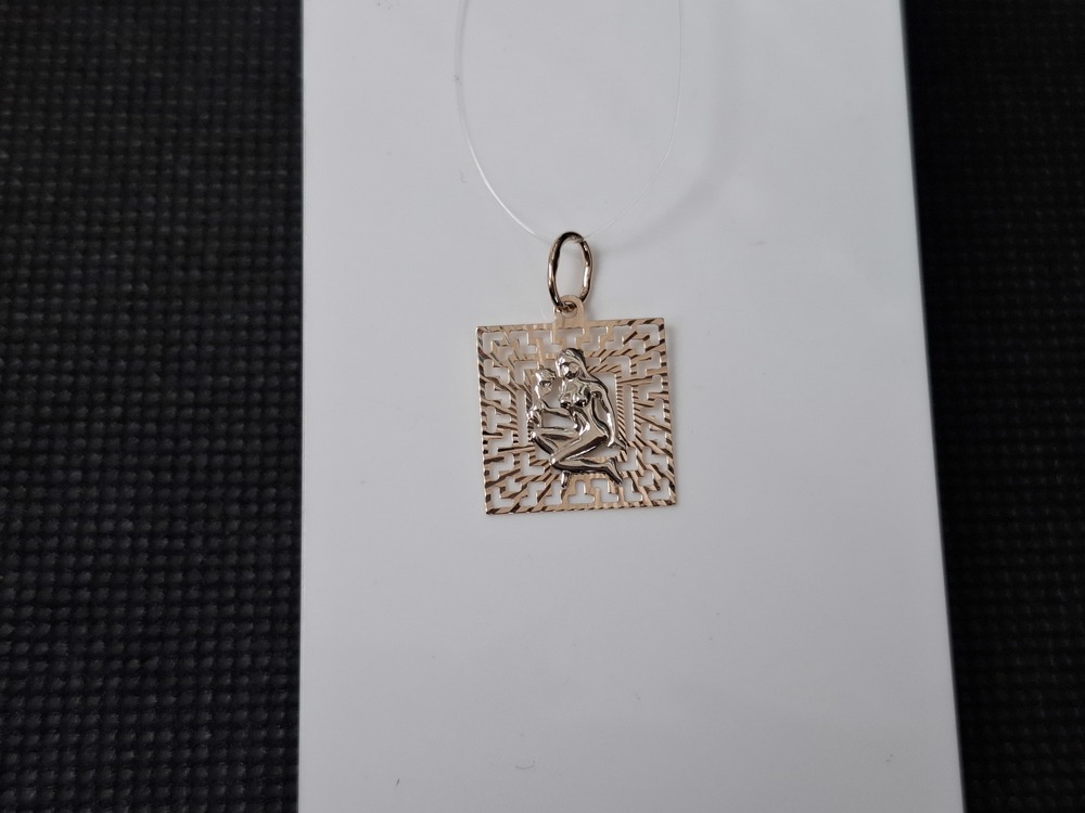 ПОДВЕСКА ЗНАК ЗОДИАКА ДЕВА (Au 585)