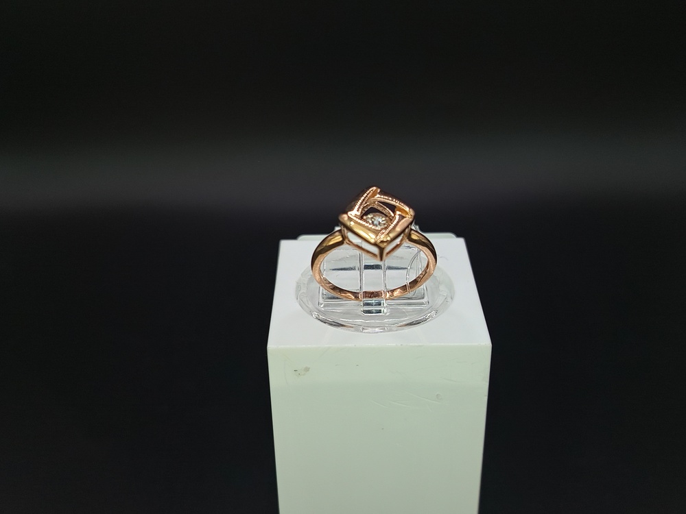 КОЛЬЦО С КАМНЕМ (Au 585)