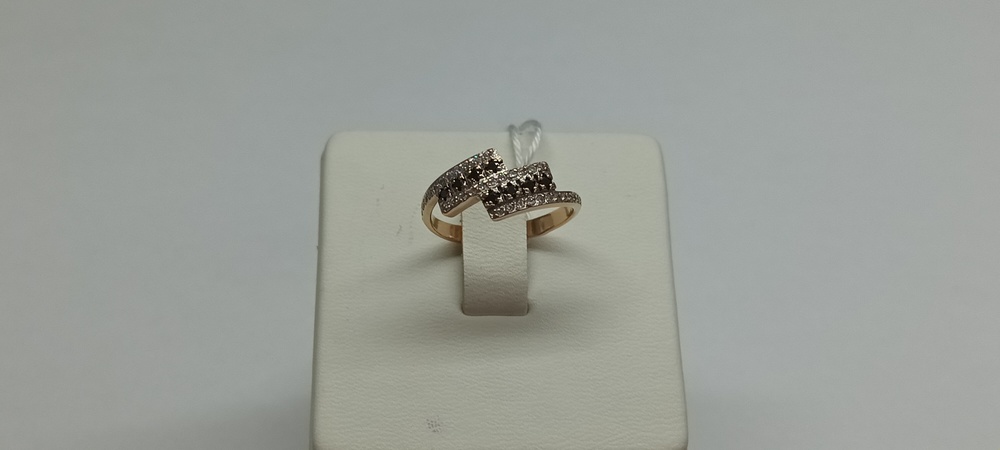 КОЛКМИ585 КОЛЬЦО С КАМНЯМИ (Au 585)