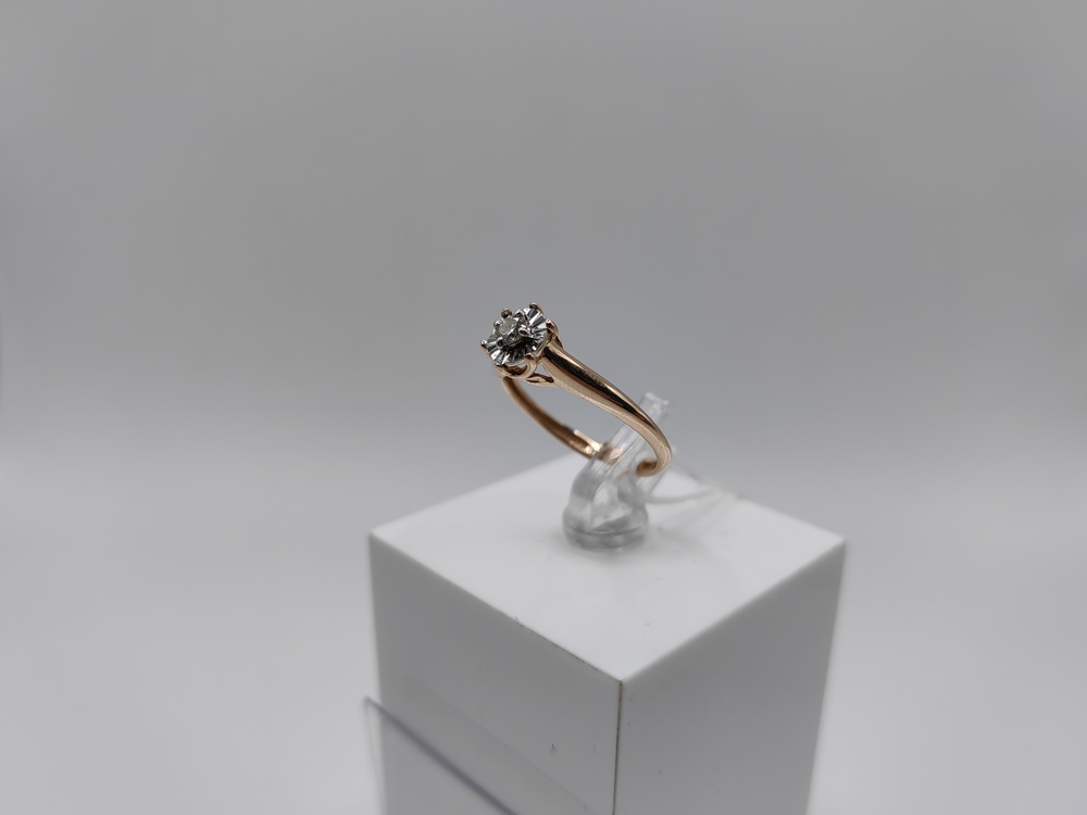 КОЛЬЦО БРИЛЛИАНТ Au 585