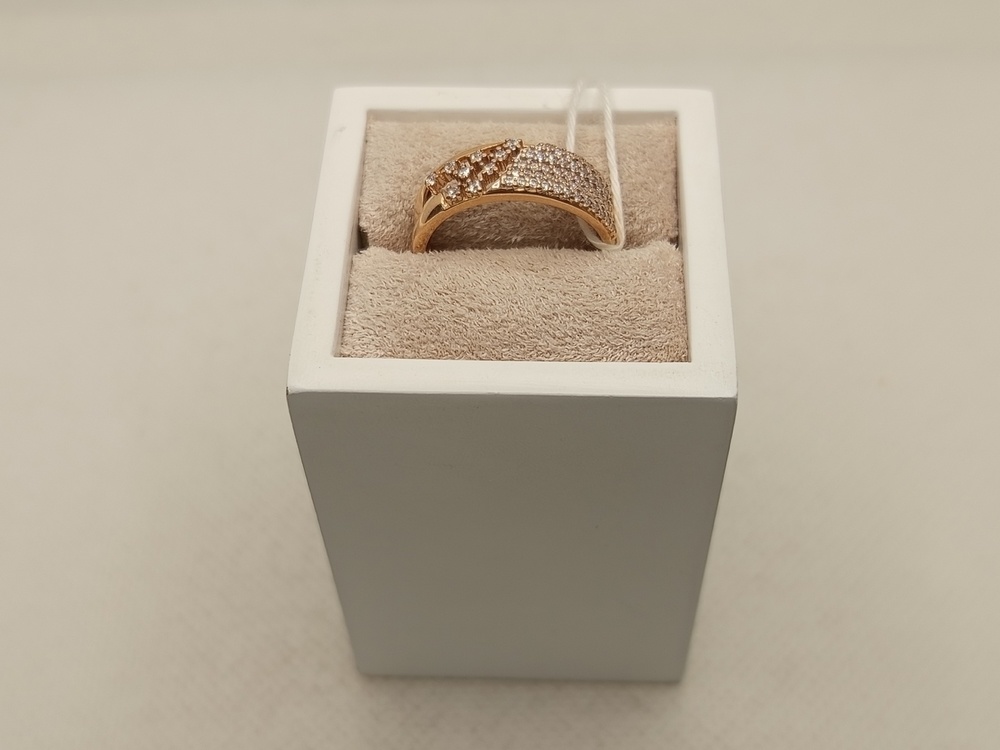 КОЛКМИ585 КОЛЬЦО С КАМНЯМИ (Au 585)