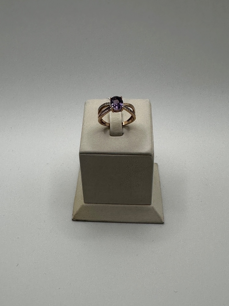 КОЛКМИ585 КОЛЬЦО С КАМНЯМИ (Au 585)