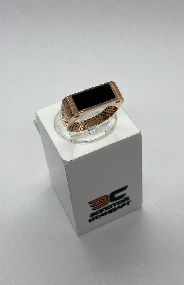 КОЛЬЦО ПЕЧАТКА с камнем (Au 585)