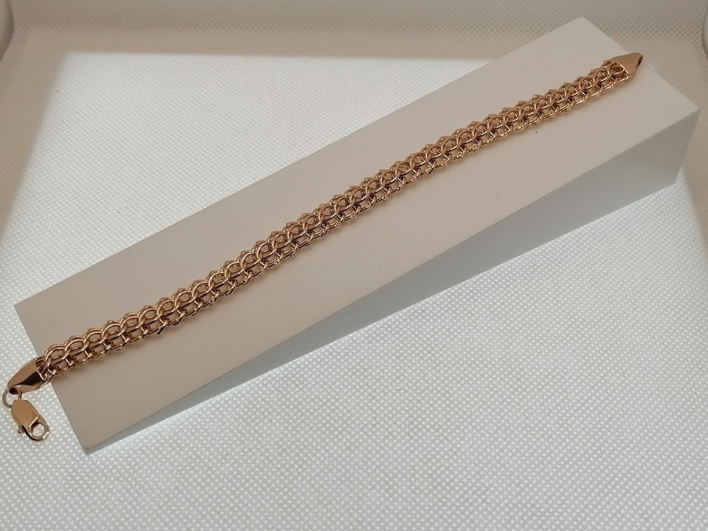 БРАСЛЕТ ПУСТОТЕЛЫЙ Итальянка (Au 585)