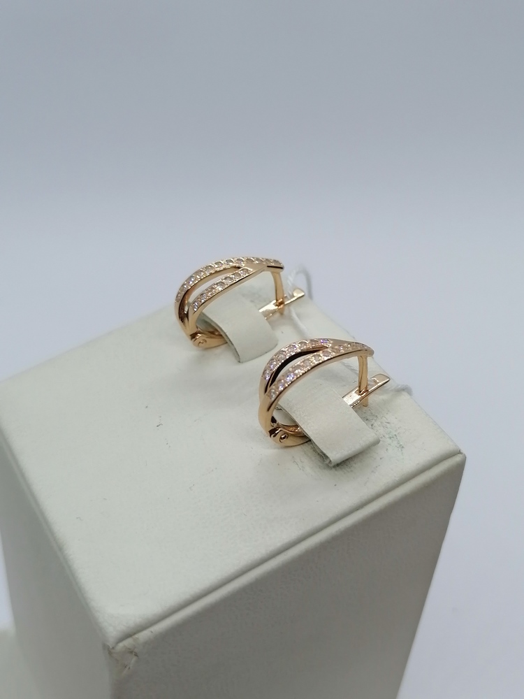 СЕРЬГИ С КАМНЯМИ (Au 585)