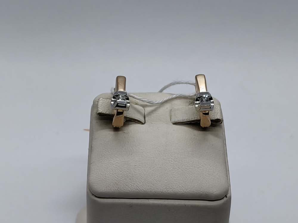 СЕРЬГИ БРИЛЛИАНТ (Au 585)