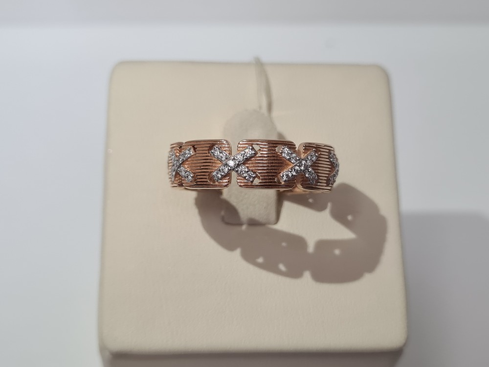 04-51-0830-00 КОЛЬЦО С КАМНЯМИ (Au 585)