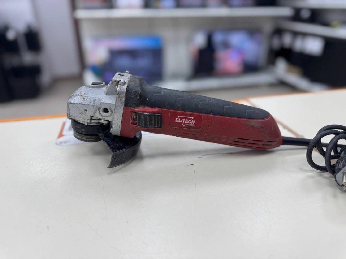 Угловая шлифмашина Elitech МШУ 0912 Промо; 900 Вт, 11000 об/мин, 125 мм