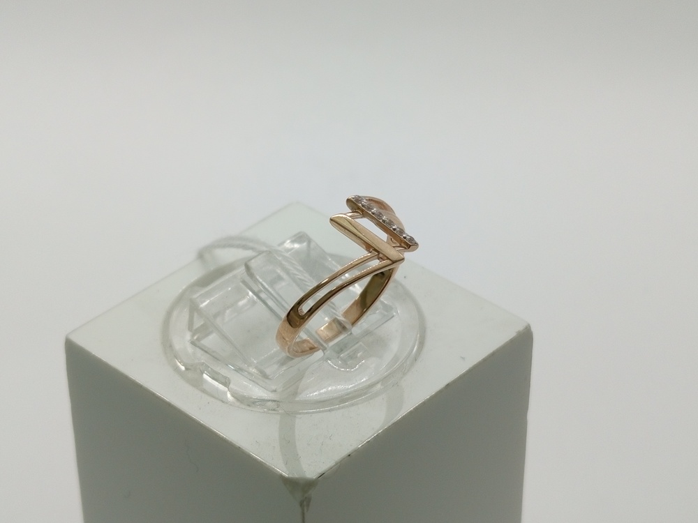 КОЛКМИ585 КОЛЬЦО С КАМНЯМИ (Au 585)