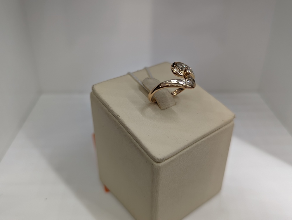 КОЛЬЦО БРИЛЛИАНТ Au 585