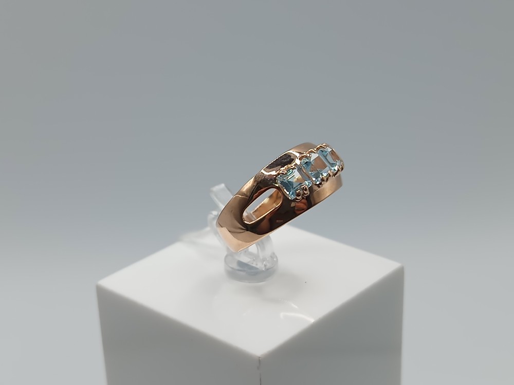 КОЛКМИ585 КОЛЬЦО С КАМНЯМИ (Au 585)