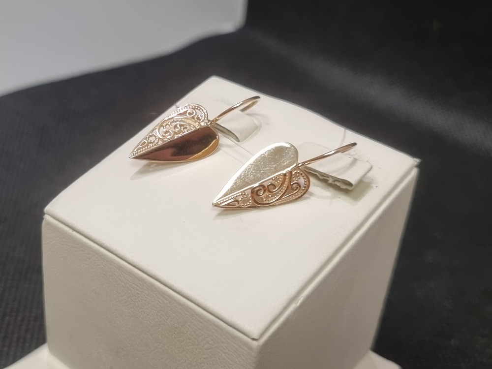 СЕРЬГИ БЕЗ КАМНЯ (Au 585)