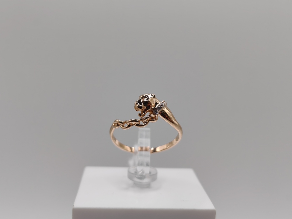 КОЛКМИ585 КОЛЬЦО С КАМНЯМИ (Au 585)