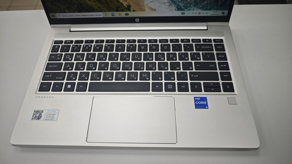 Ноутбук HP PROBOOK; Core i5-1235U, Intel UHD Graphics, 8 Гб, 256 Гб, Нет