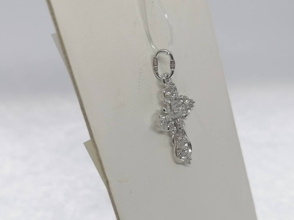 121272 ПОДВЕСКА КРЕСТ (Au 585)