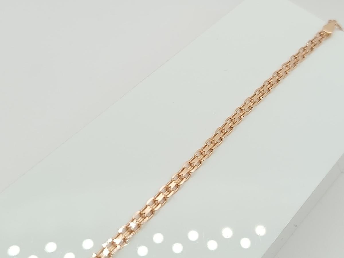 БРАСЛЕТ ПОЛНОВЕСНЫЙ Бисмарк машинный (Au 585)