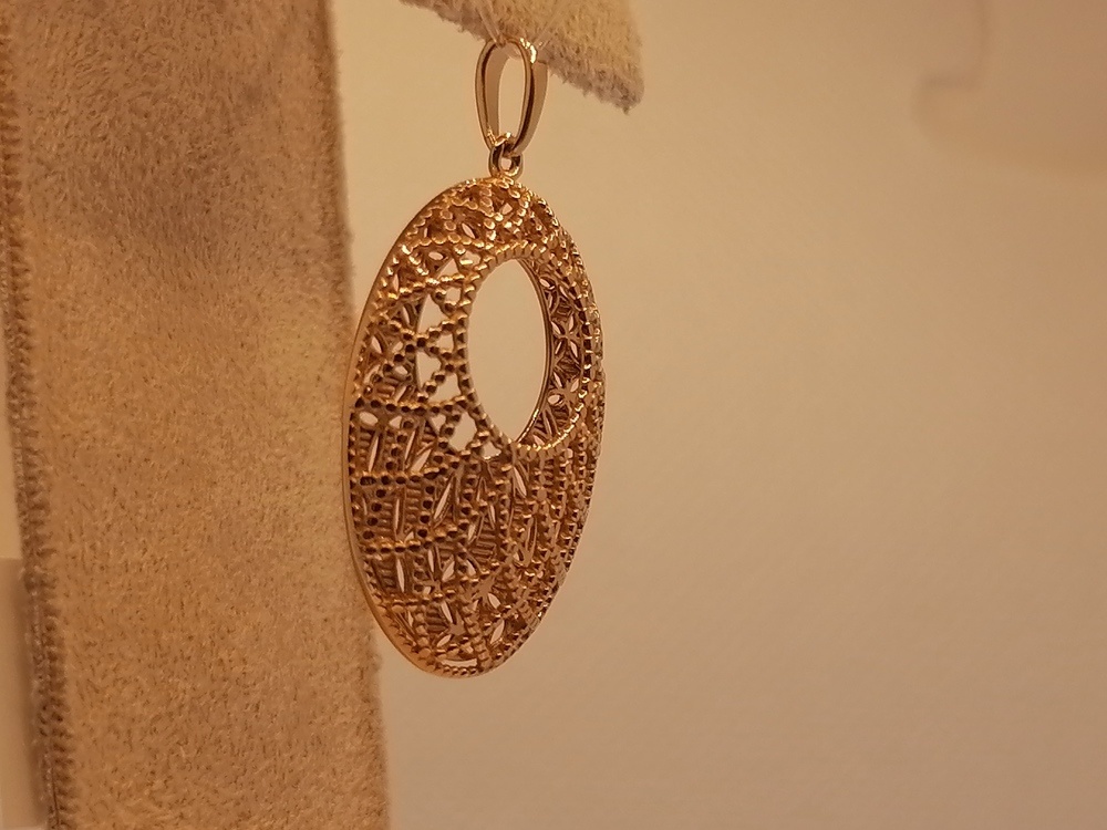 ПОДВЕСКА БЕЗ КАМНЯ (Au 585)