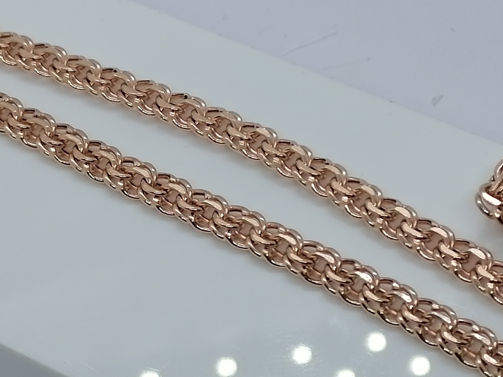 ЦЕПЬ ПУСТОТЕЛАЯ Бисмарк (Au 585)