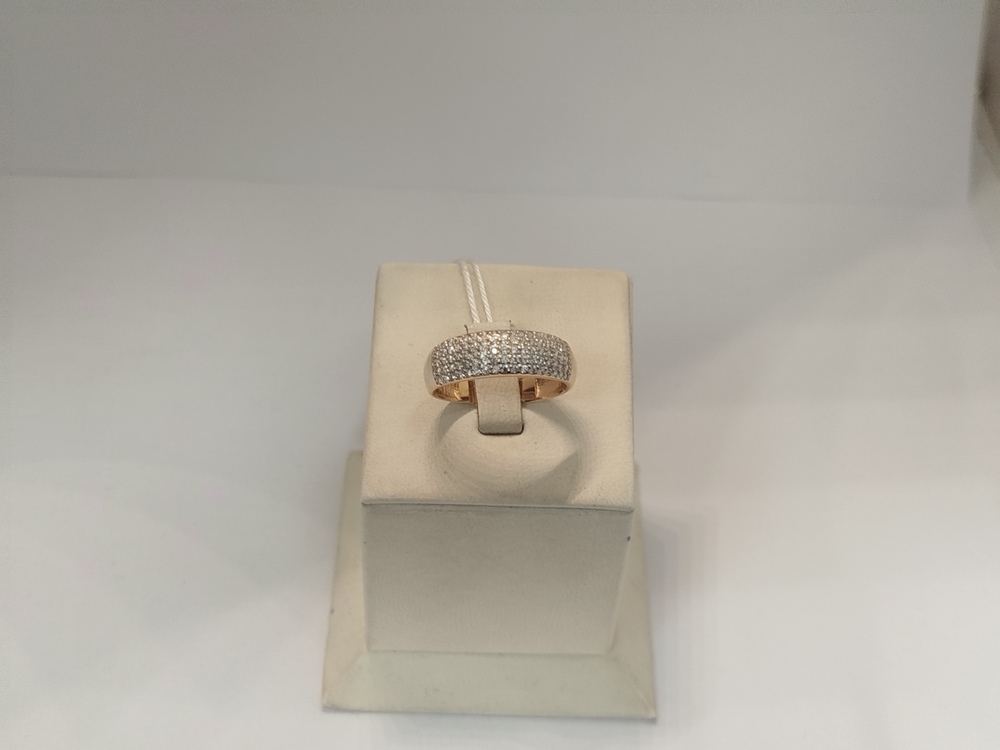 КОЛКМИ585 КОЛЬЦО С КАМНЯМИ (Au 585)