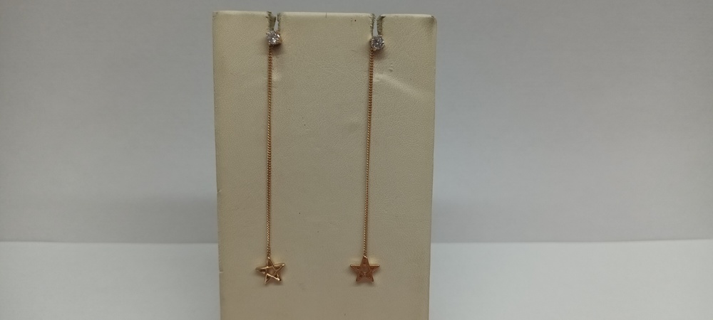 СЕРЬГИ ПУСЕТЫ (Au 585)