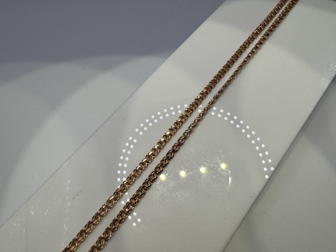 ЦЕПЬ ПУСТОТЕЛАЯ Бисмарк (Au 585)