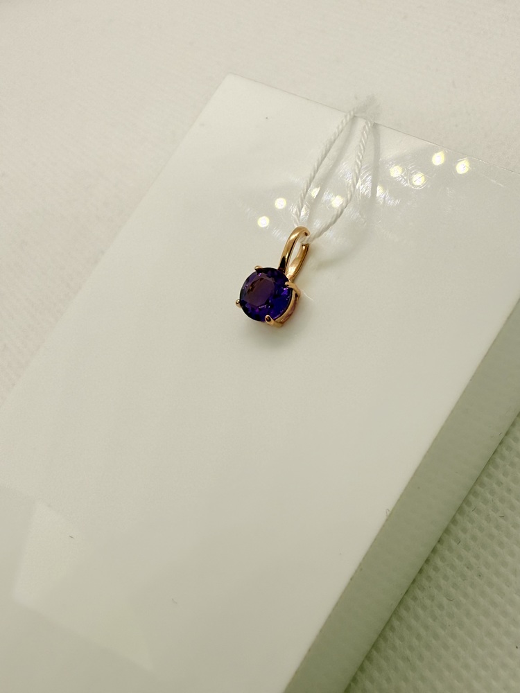 ПОДКМ585 ПОДВЕСКА С КАМНЕМ (Au 585)