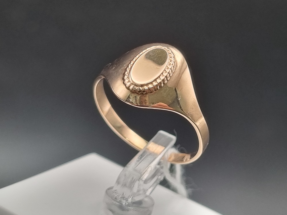 КОЛБКМ583 КОЛЬЦО БЕЗ КАМНЯ (Au 583)